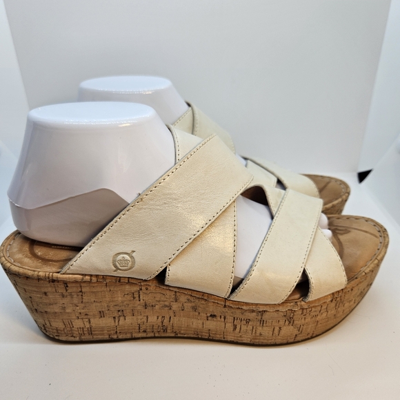 Born Kapiti Platform Wedge Sandals - Picture 4 of 7